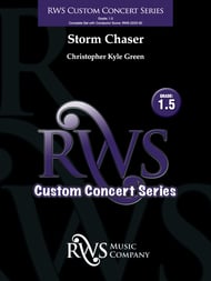 Storm Chaser Concert Band sheet music cover Thumbnail